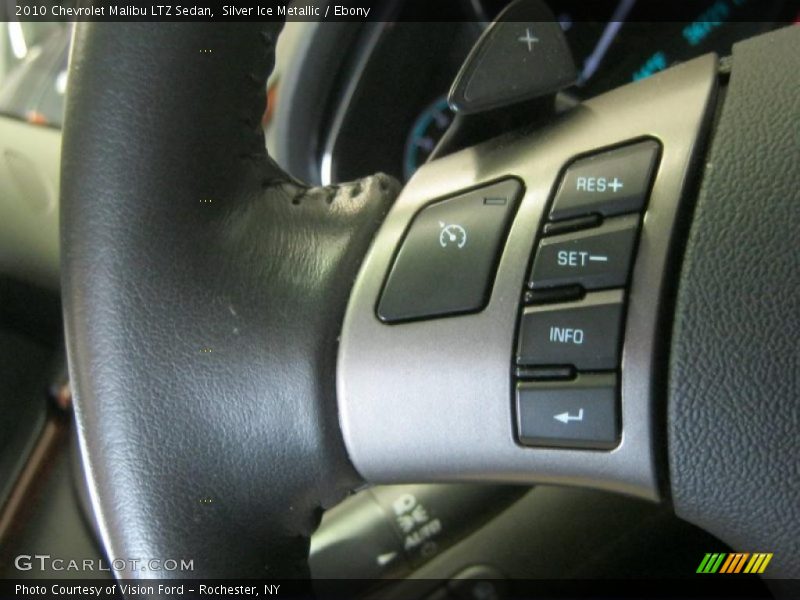 Silver Ice Metallic / Ebony 2010 Chevrolet Malibu LTZ Sedan