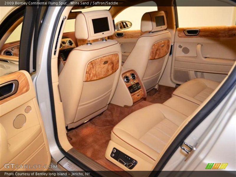  2009 Continental Flying Spur  Saffron/Saddle Interior