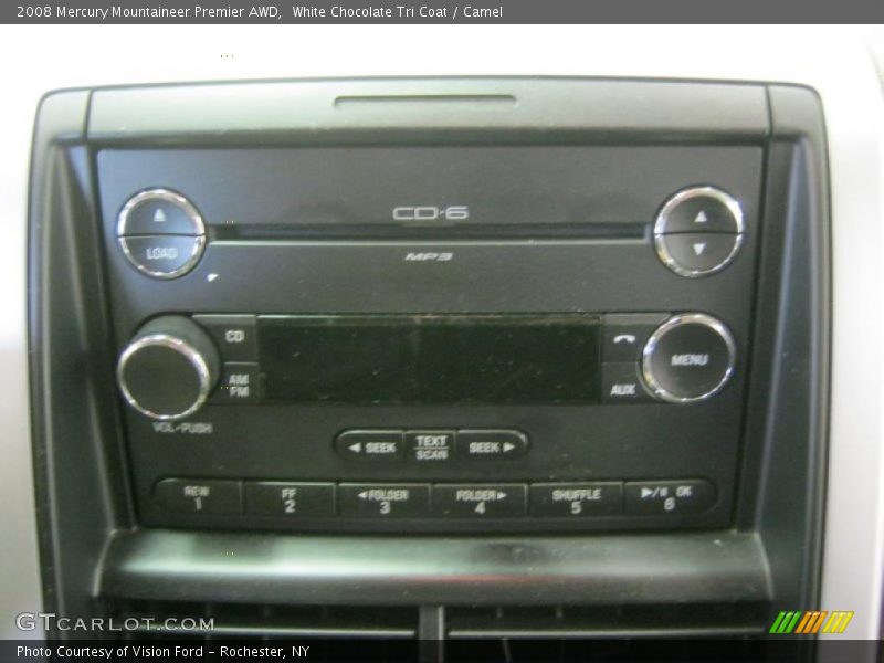 White Chocolate Tri Coat / Camel 2008 Mercury Mountaineer Premier AWD