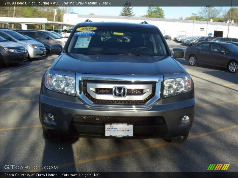 Sterling Gray Metallic / Black 2009 Honda Pilot Touring 4WD