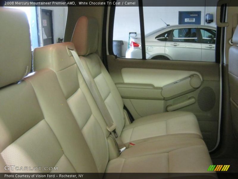 White Chocolate Tri Coat / Camel 2008 Mercury Mountaineer Premier AWD