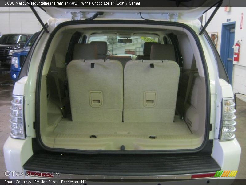 White Chocolate Tri Coat / Camel 2008 Mercury Mountaineer Premier AWD