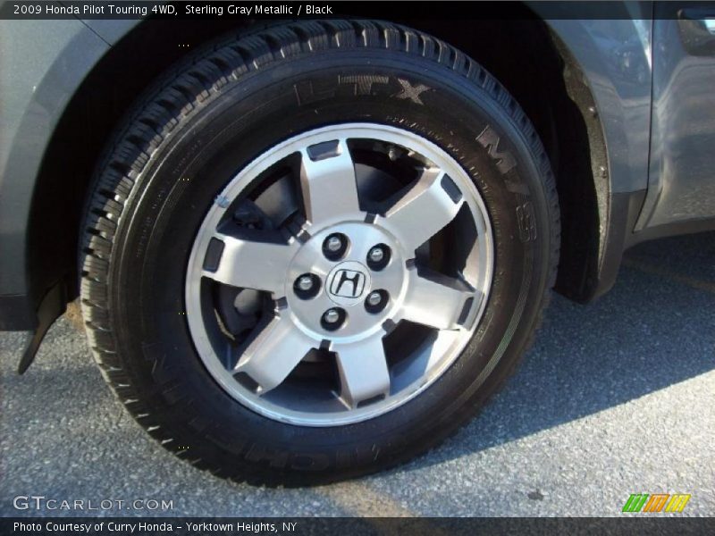Sterling Gray Metallic / Black 2009 Honda Pilot Touring 4WD
