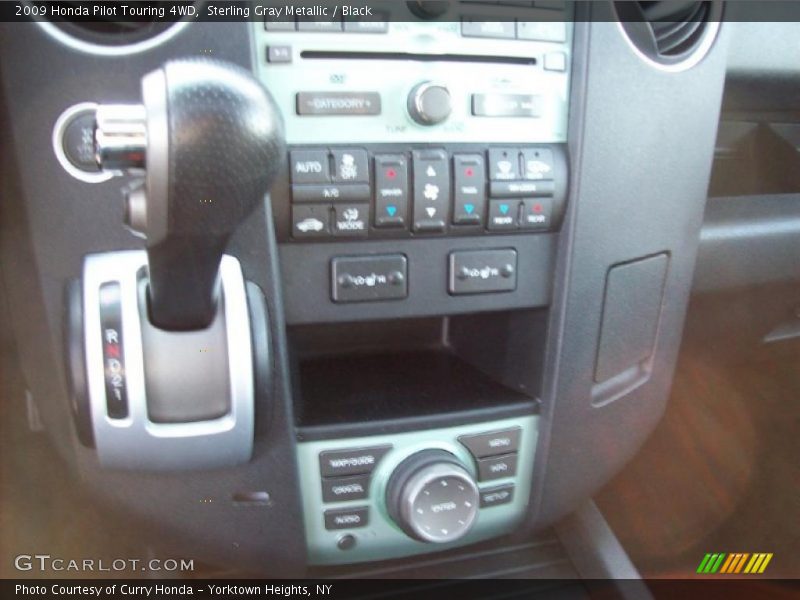Sterling Gray Metallic / Black 2009 Honda Pilot Touring 4WD