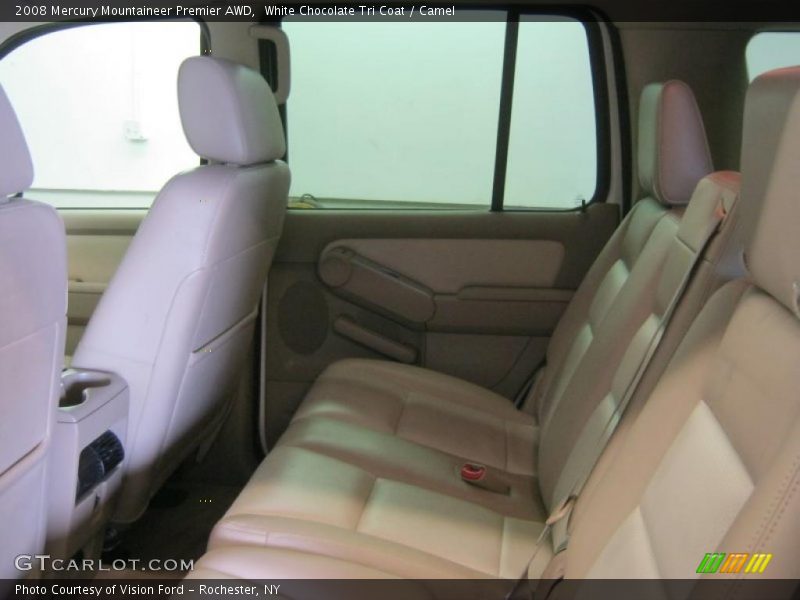 White Chocolate Tri Coat / Camel 2008 Mercury Mountaineer Premier AWD