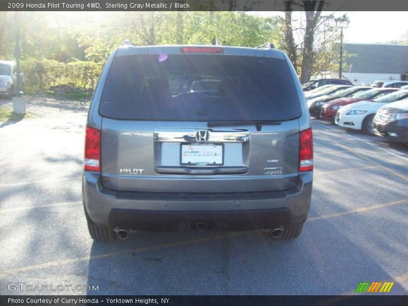 Sterling Gray Metallic / Black 2009 Honda Pilot Touring 4WD