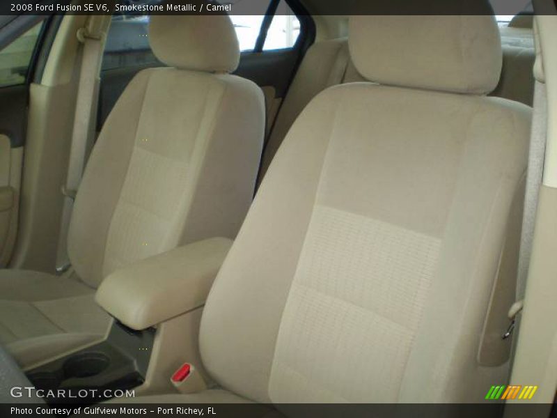 Smokestone Metallic / Camel 2008 Ford Fusion SE V6