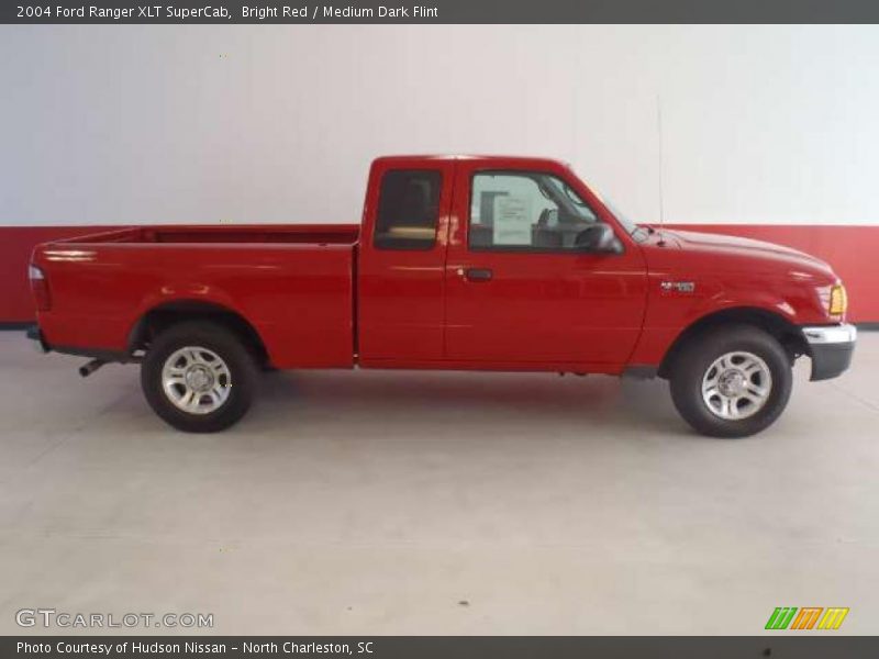 Bright Red / Medium Dark Flint 2004 Ford Ranger XLT SuperCab