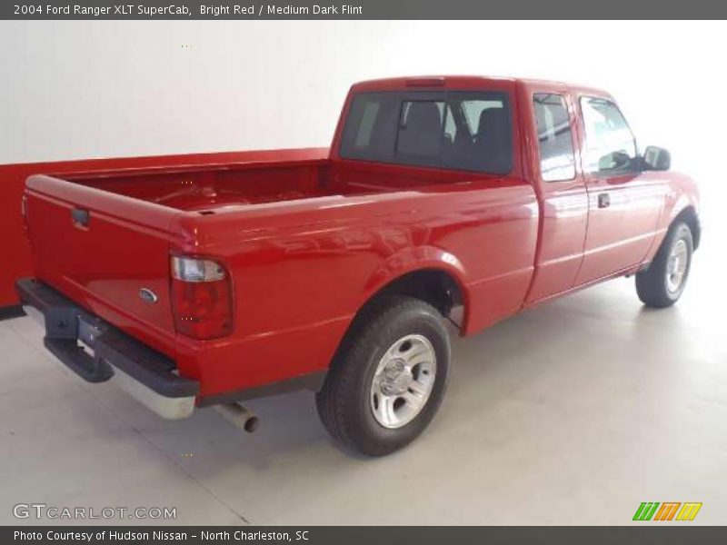 Bright Red / Medium Dark Flint 2004 Ford Ranger XLT SuperCab
