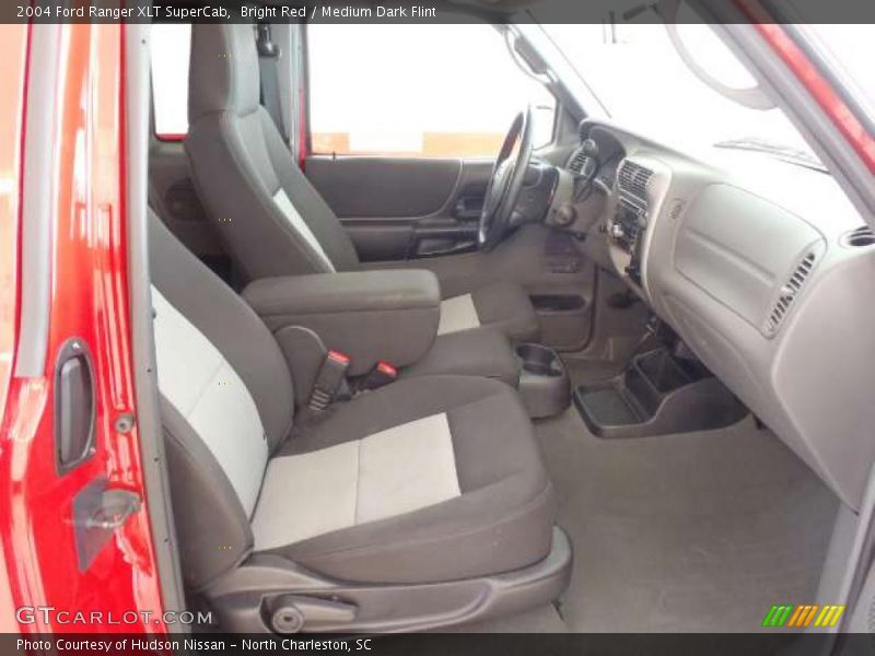 Bright Red / Medium Dark Flint 2004 Ford Ranger XLT SuperCab