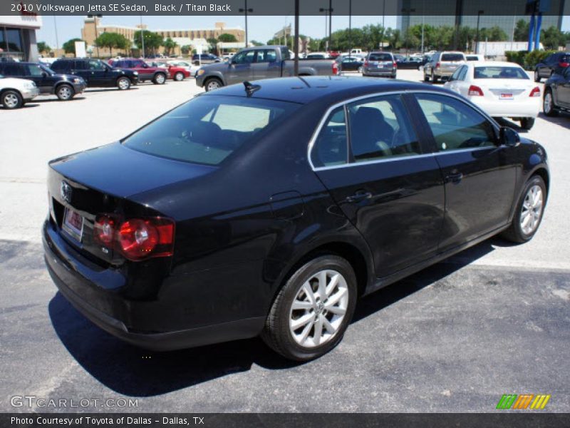 Black / Titan Black 2010 Volkswagen Jetta SE Sedan
