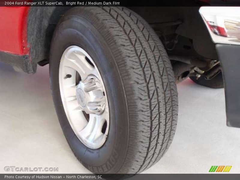 Bright Red / Medium Dark Flint 2004 Ford Ranger XLT SuperCab