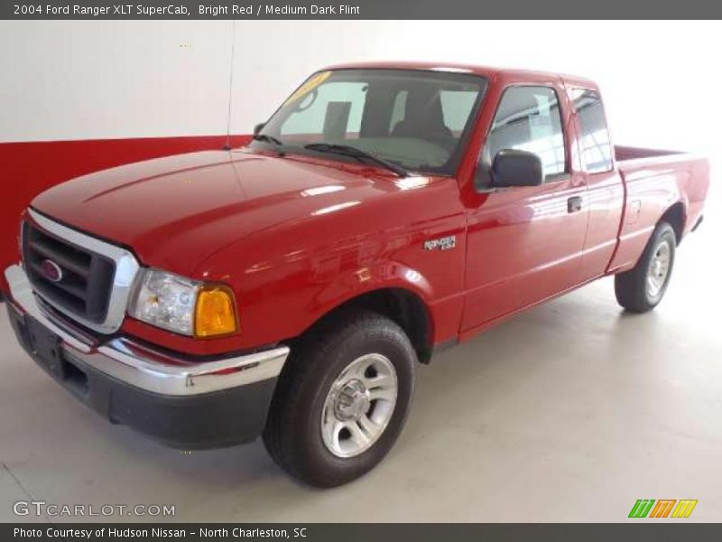 Bright Red / Medium Dark Flint 2004 Ford Ranger XLT SuperCab