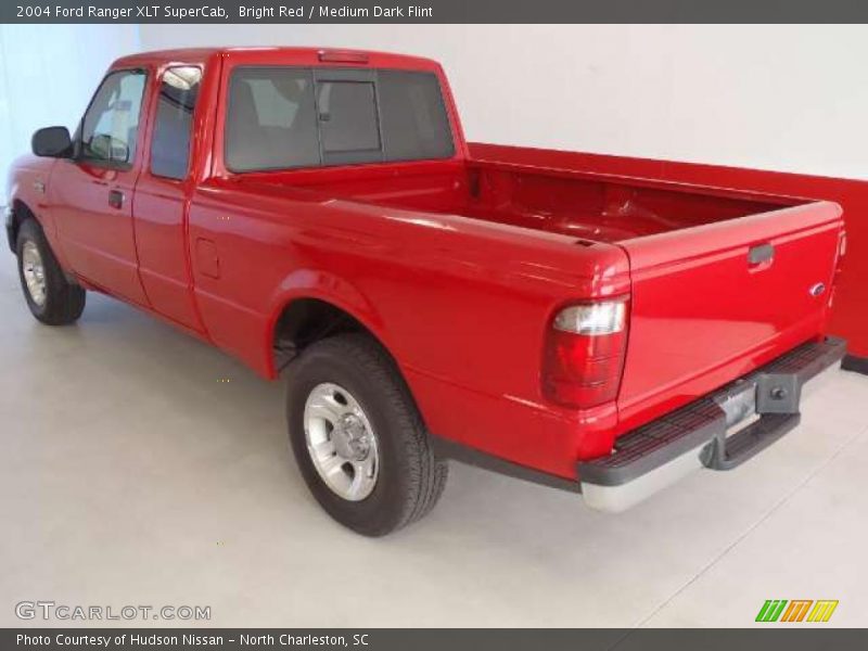 Bright Red / Medium Dark Flint 2004 Ford Ranger XLT SuperCab