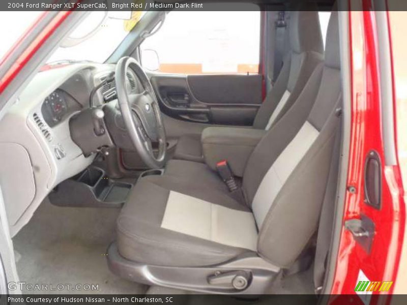Bright Red / Medium Dark Flint 2004 Ford Ranger XLT SuperCab