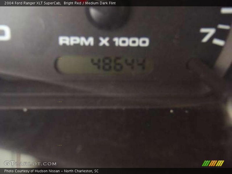 Bright Red / Medium Dark Flint 2004 Ford Ranger XLT SuperCab