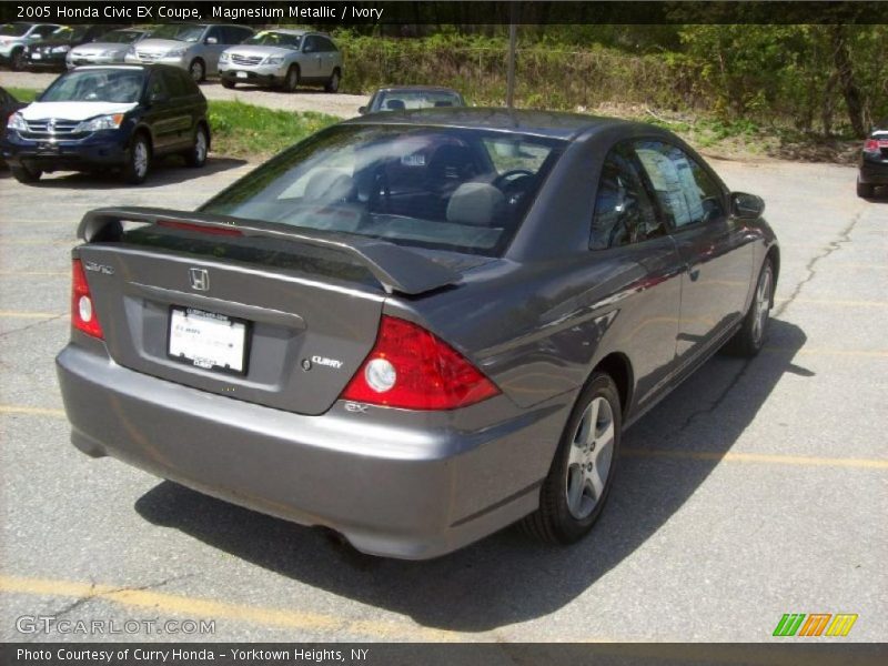 Magnesium Metallic / Ivory 2005 Honda Civic EX Coupe