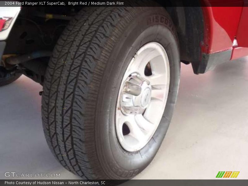 Bright Red / Medium Dark Flint 2004 Ford Ranger XLT SuperCab