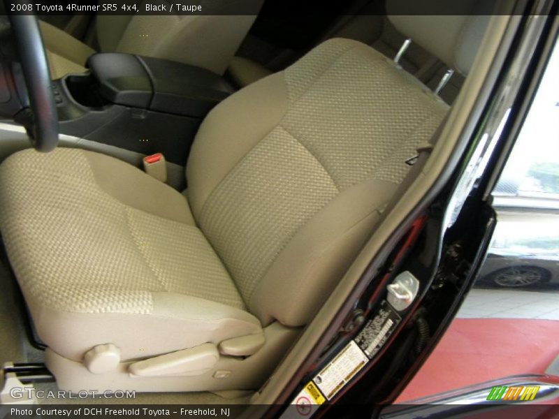 Black / Taupe 2008 Toyota 4Runner SR5 4x4