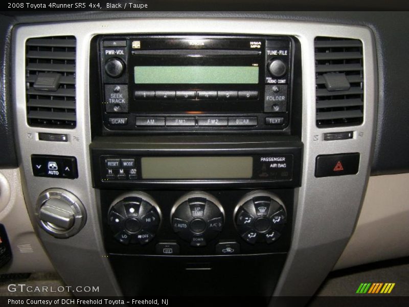 Black / Taupe 2008 Toyota 4Runner SR5 4x4