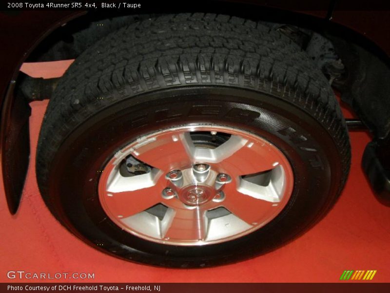 Black / Taupe 2008 Toyota 4Runner SR5 4x4