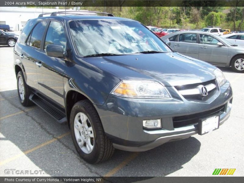 Sagebrush Pearl / Ebony 2004 Acura MDX