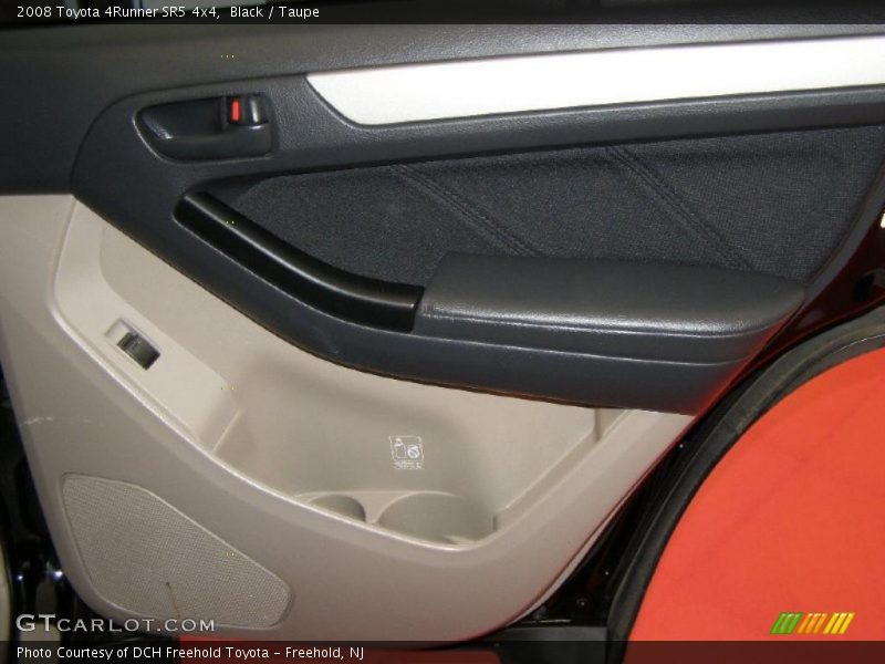 Black / Taupe 2008 Toyota 4Runner SR5 4x4
