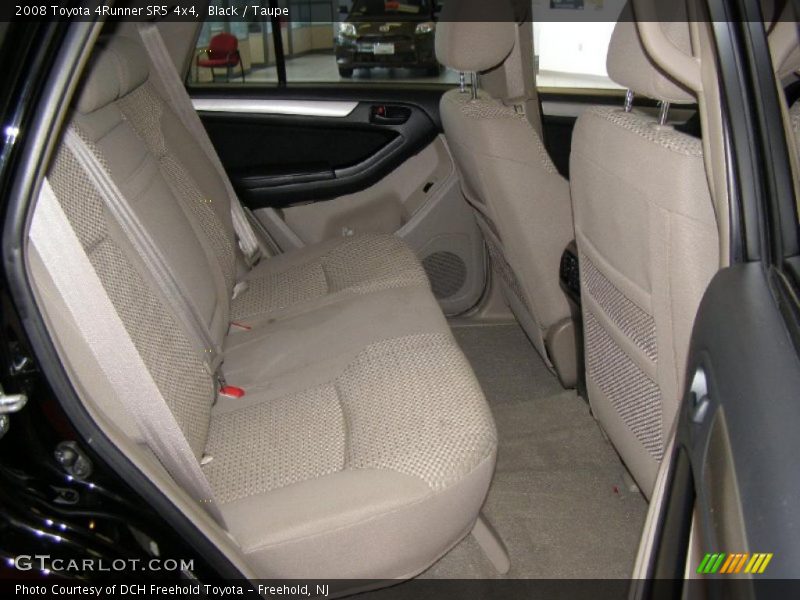 Black / Taupe 2008 Toyota 4Runner SR5 4x4