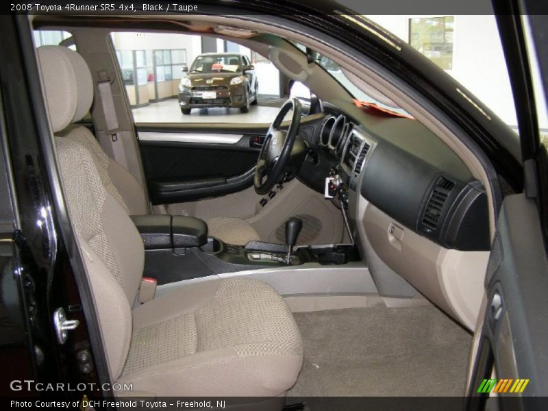 Black / Taupe 2008 Toyota 4Runner SR5 4x4