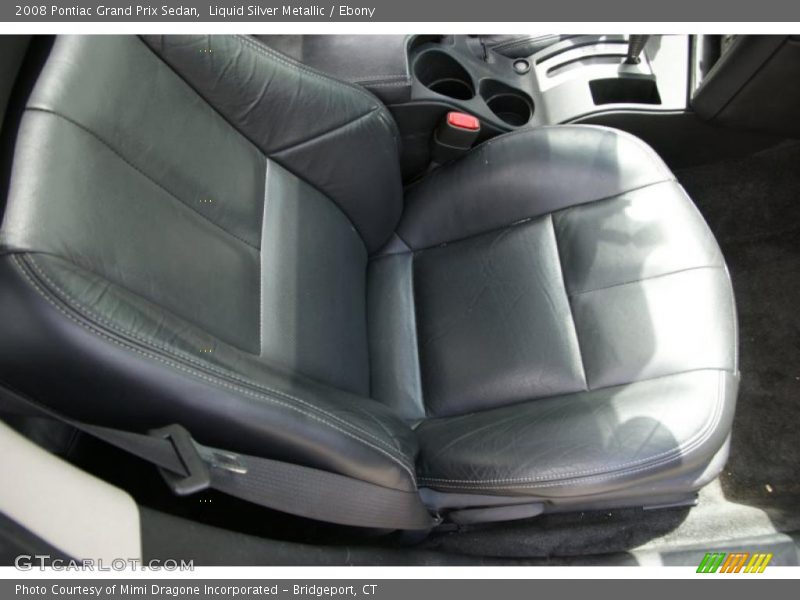 Liquid Silver Metallic / Ebony 2008 Pontiac Grand Prix Sedan