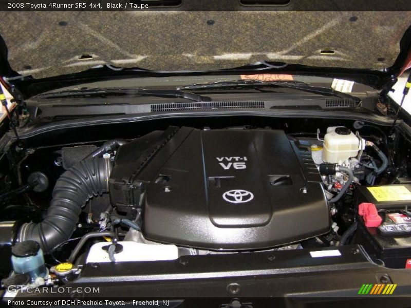 Black / Taupe 2008 Toyota 4Runner SR5 4x4