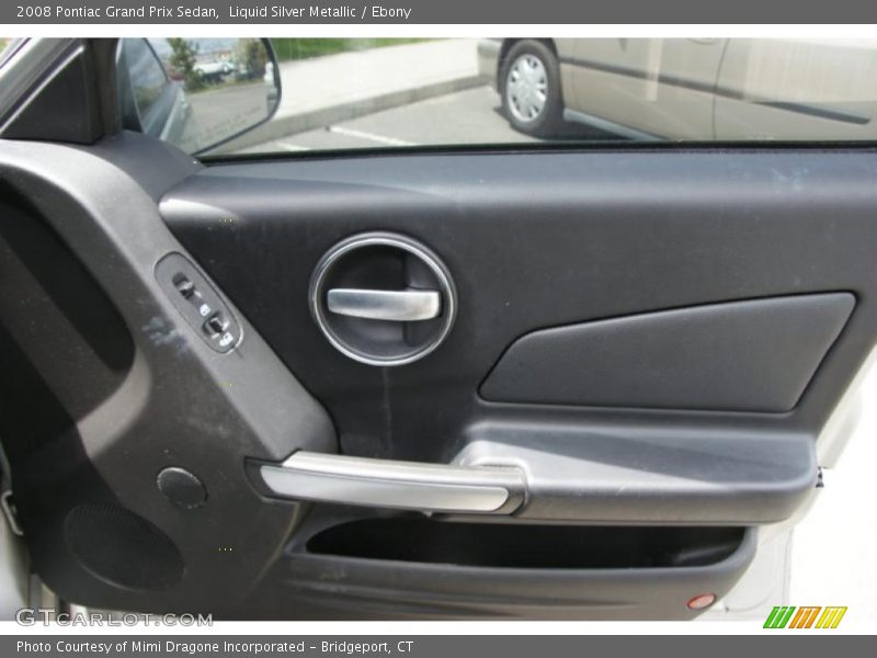Liquid Silver Metallic / Ebony 2008 Pontiac Grand Prix Sedan