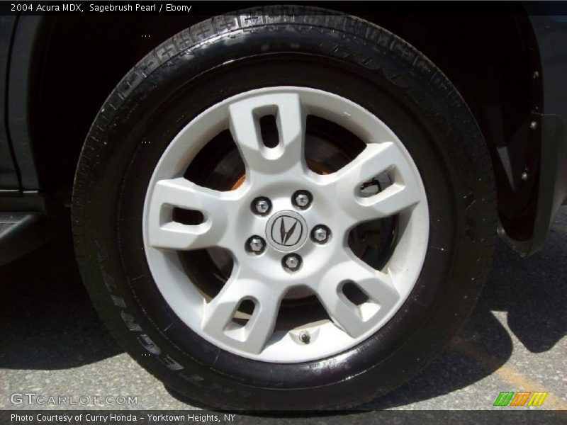 Sagebrush Pearl / Ebony 2004 Acura MDX