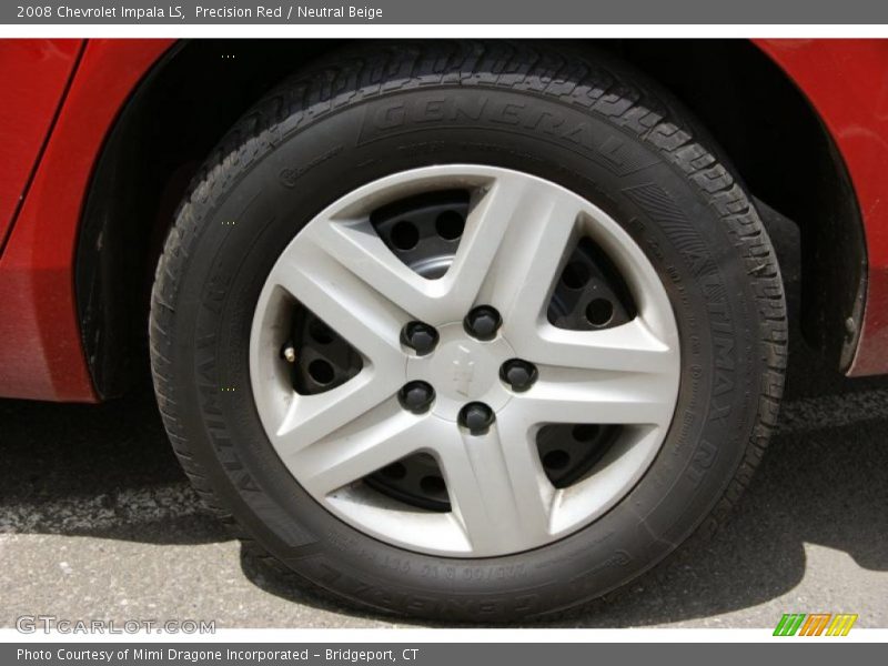 Precision Red / Neutral Beige 2008 Chevrolet Impala LS