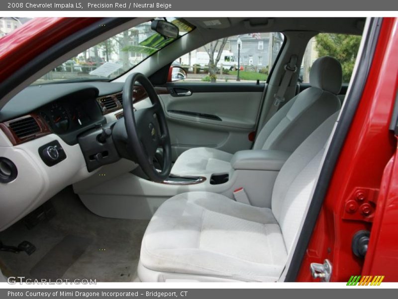 Precision Red / Neutral Beige 2008 Chevrolet Impala LS