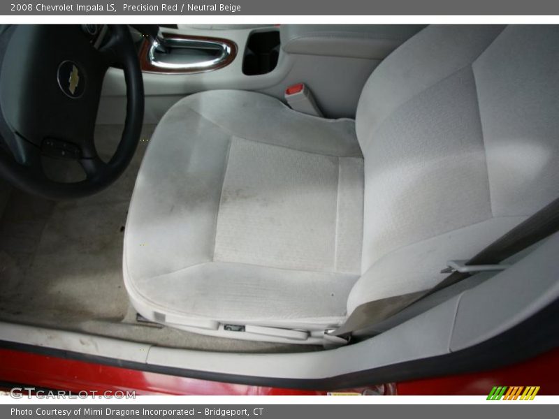 Precision Red / Neutral Beige 2008 Chevrolet Impala LS