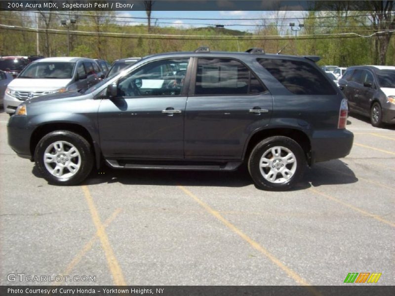 Sagebrush Pearl / Ebony 2004 Acura MDX