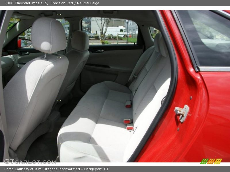 Precision Red / Neutral Beige 2008 Chevrolet Impala LS