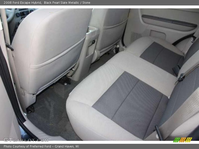 Black Pearl Slate Metallic / Stone 2008 Ford Escape Hybrid