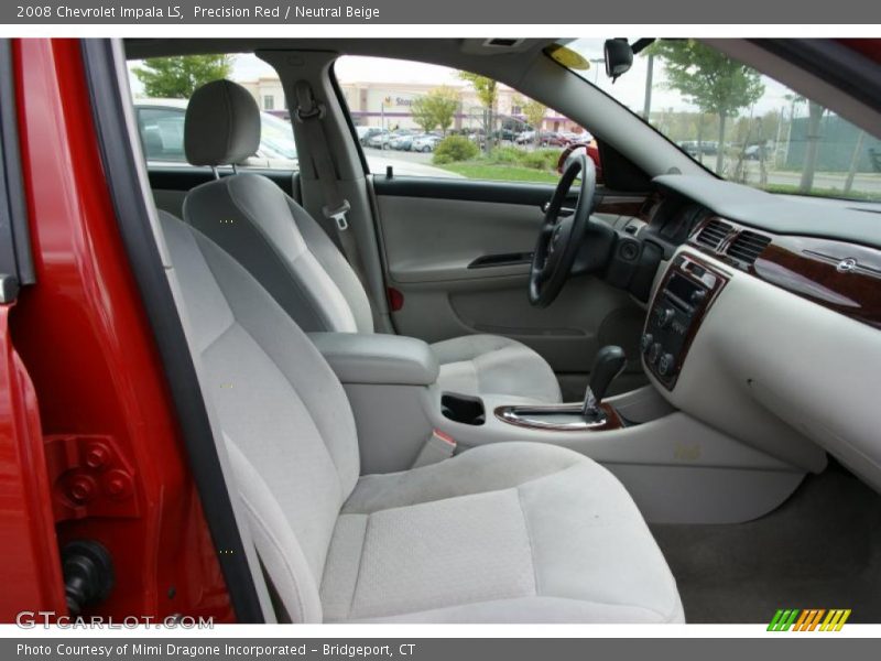 Precision Red / Neutral Beige 2008 Chevrolet Impala LS