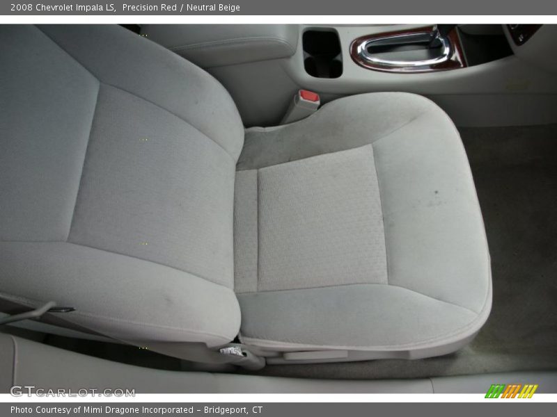 Precision Red / Neutral Beige 2008 Chevrolet Impala LS