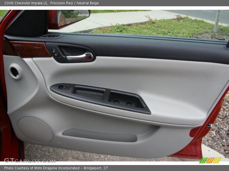 Precision Red / Neutral Beige 2008 Chevrolet Impala LS