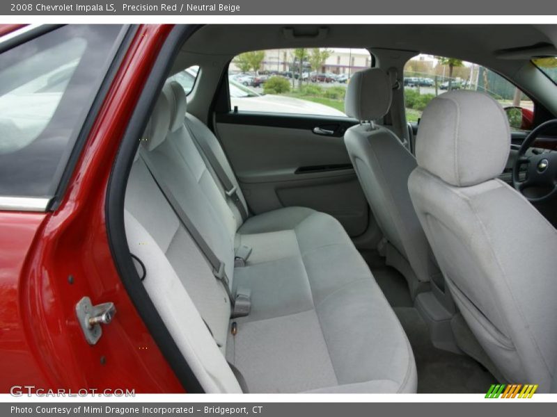 Precision Red / Neutral Beige 2008 Chevrolet Impala LS