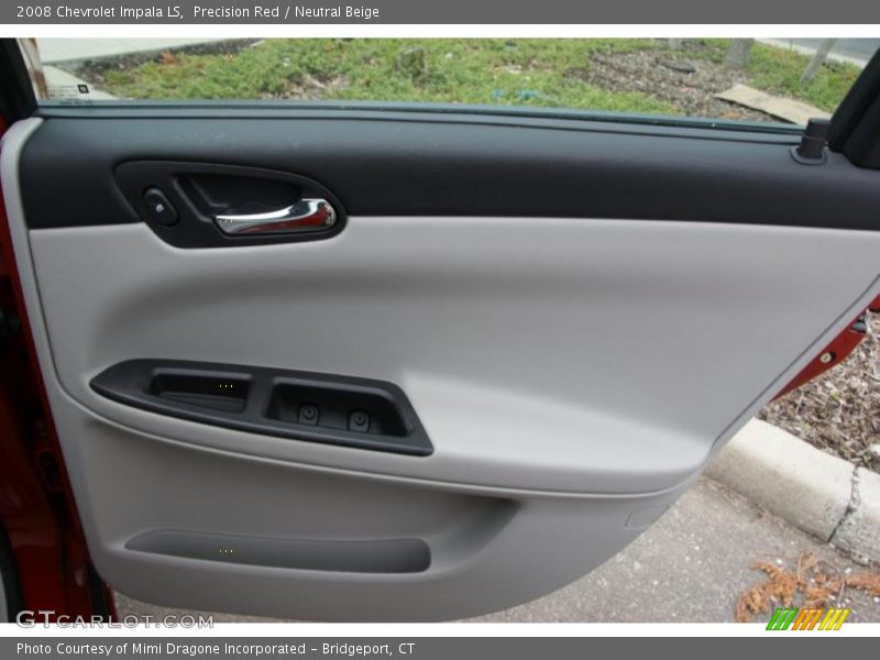 Precision Red / Neutral Beige 2008 Chevrolet Impala LS