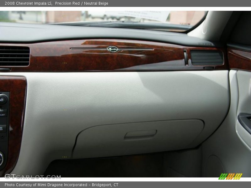 Precision Red / Neutral Beige 2008 Chevrolet Impala LS