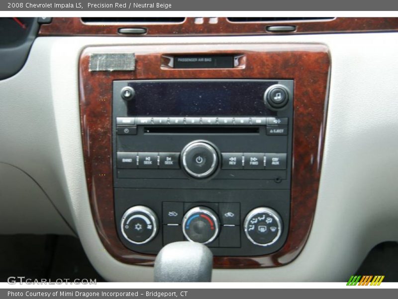 Precision Red / Neutral Beige 2008 Chevrolet Impala LS