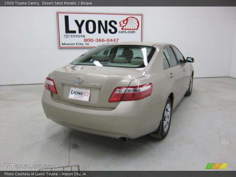 Desert Sand Metallic / Bisque 2009 Toyota Camry