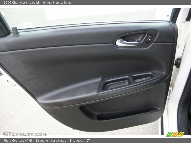 White / Neutral Beige 2006 Chevrolet Impala LT