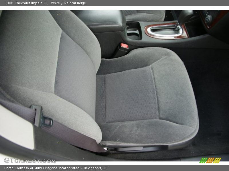 White / Neutral Beige 2006 Chevrolet Impala LT