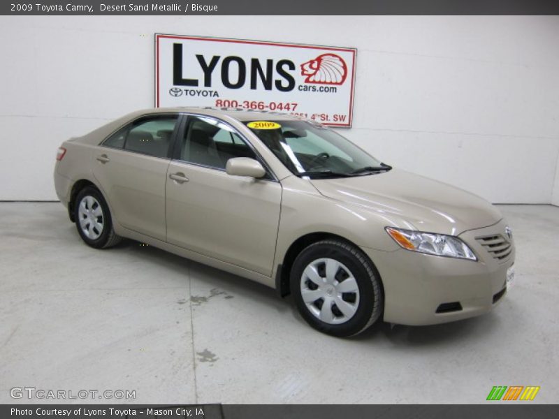 Desert Sand Metallic / Bisque 2009 Toyota Camry